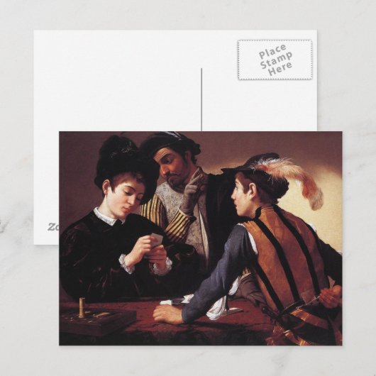 De Cardsharps Briefkaart (Voorkant / Achterkant)