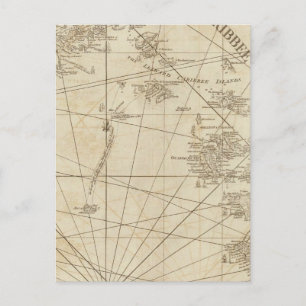De Caribische eilanden, de Maagdeneilanden Briefkaart