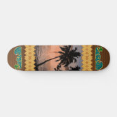 De Caribische palmschenkel Persoonlijk Skateboard (Horizontaal)