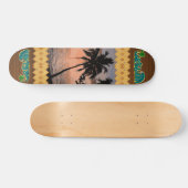De Caribische palmschenkel Persoonlijk Skateboard (Horizontaal)