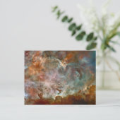 De Carina Nebula Briefkaart (Staand voorkant)