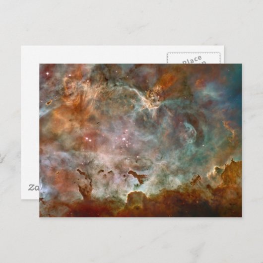 De Carina Nebula Briefkaart (Voorkant / Achterkant)
