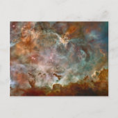 De Carina Nebula Briefkaart (Voorkant)