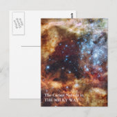 De Carina Nebula Briefkaart (Voorkant / Achterkant)