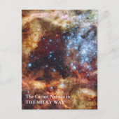 De Carina Nebula Briefkaart (Voorkant)