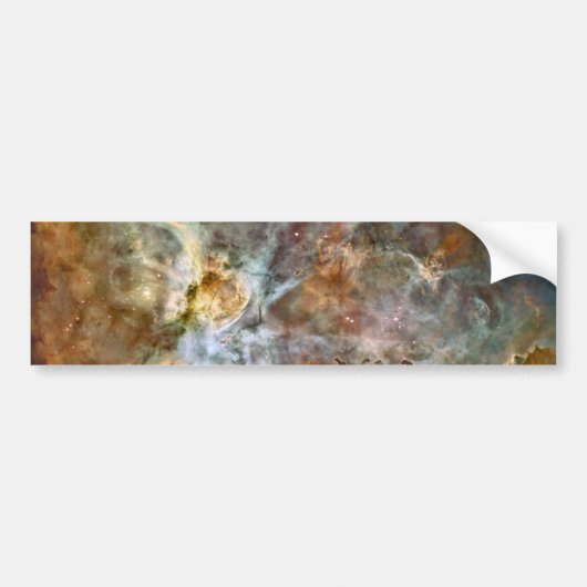 De Carina Nebula Bumpersticker (Voorkant)