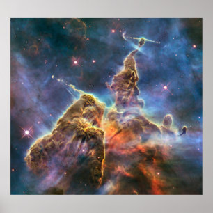 De Carina Nebula "Mystic Mountain" Poster