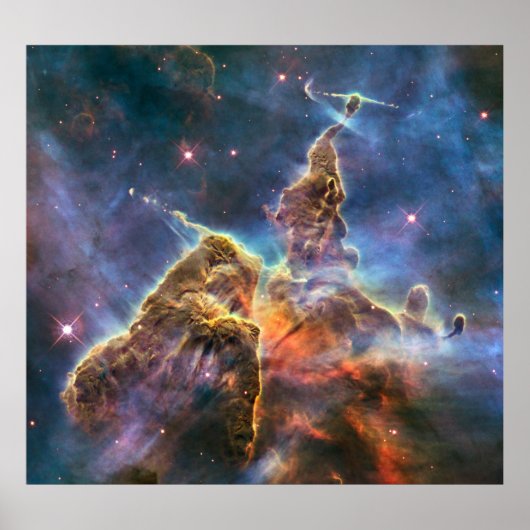De Carina Nebula "Mystic Mountain" Poster (Voorkant)