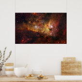 De Carina Nebula Poster (Keuken)