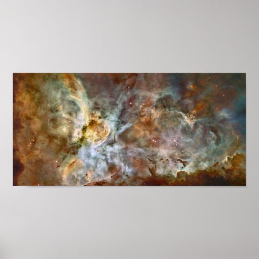 De Carina Nebula Poster (Voorkant)