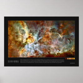 De Carina Nebula: Ster Birth in the Extreme Poster