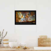 De Carina Nebula: Ster Birth in the Extreme Poster (Keuken)
