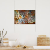 De Carina-nevelprint Poster (Keuken)