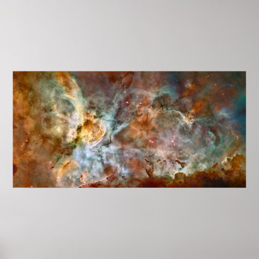 De Carina-nevelprint Poster (Voorkant)