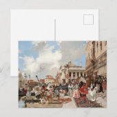 De carnaval, Venetië Briefkaart (Voorkant / Achterkant)