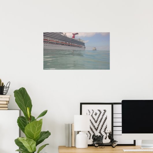 De Carnival Sunshine Poster (Thuiskantoor)