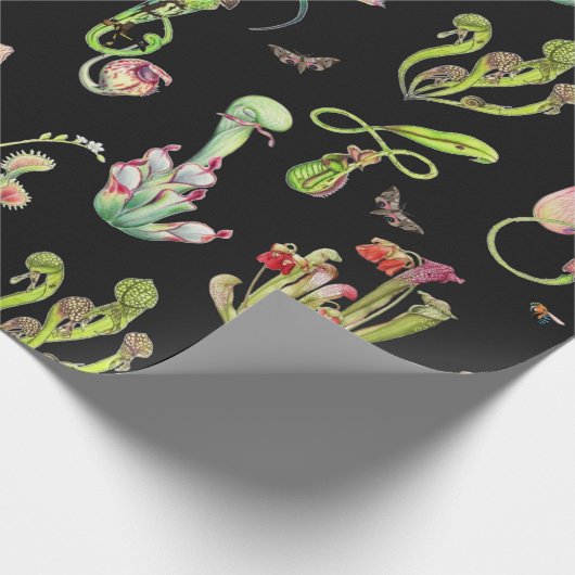 De carnivoren cadeaupapier (Hoek)