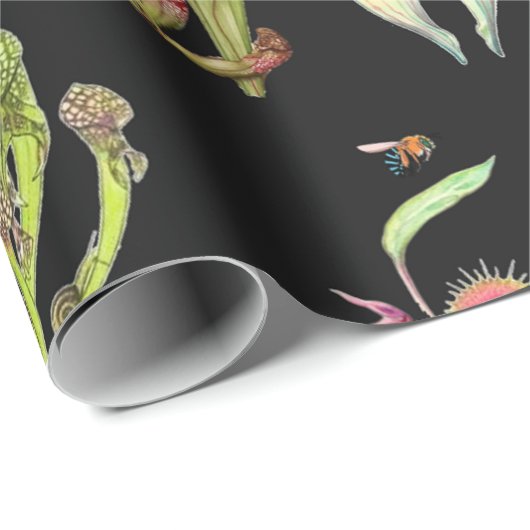 De carnivoren cadeaupapier (Rol Hoek)