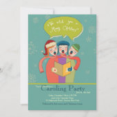 De Carolers Holiday Card Kaart (Voorkant)