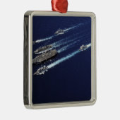 De Carrier Strike Group van Abraham Lincoln Metalen Ornament (Rechts)
