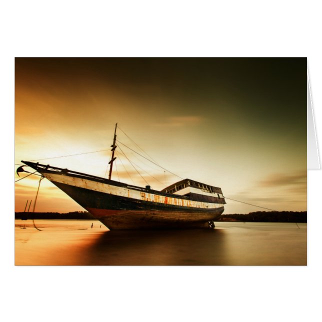De carrosserie van het oude schip | Bali, Indonesi (Voorkant Horizontaal)