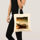 De carrosserie van het oude schip | Bali, Indonesi Tote Bag (Voorkant (product))
