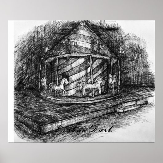 de carrousel poster (Voorkant)