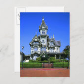 De Carson Mansion in Eureka, Californië Briefkaart (Voorkant / Achterkant)