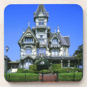 De Carson Mansion in Eureka, Californië Drankjes Onderzetter