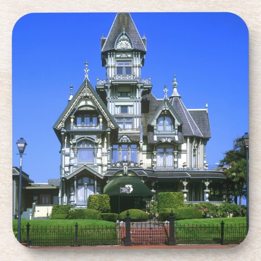 De Carson Mansion in Eureka, Californië Drankjes Onderzetter (Voorkant)