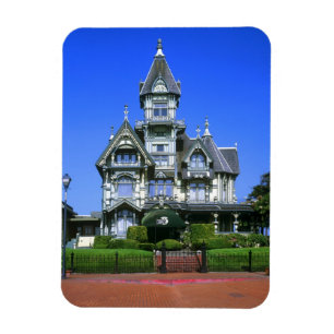 De Carson Mansion in Eureka, Californië Magneet