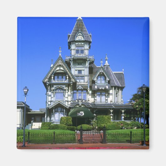 De Carson Mansion in Eureka, Californië Magneet (Voorkant)