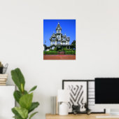 De Carson Mansion in Eureka, Californië Poster (Thuiskantoor)