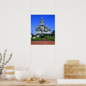 De Carson Mansion in Eureka, Californië Poster (Keuken)