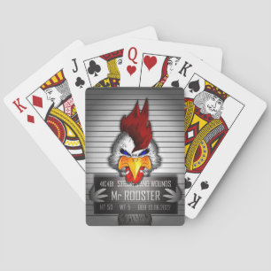 De Cartes Mr Rooster-spel Pokerkaarten