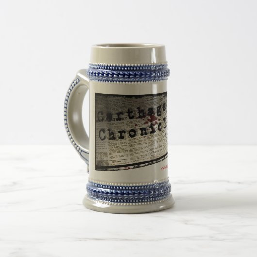 De Carthage Chronicles Stein! Bierpul (Voorkant links)