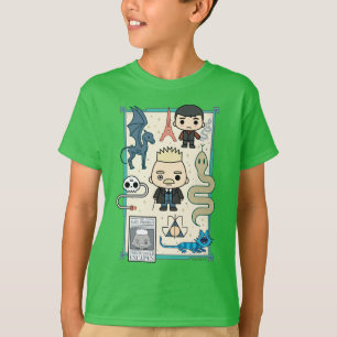 De Cartoon GRINDELWALD™ & Barebone van GELLERT T-shirt