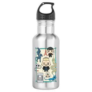 De Cartoon GRINDELWALD™ & Barebone van GELLERT Waterfles