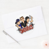 De Cartoon Sticker van de Hounds (Envelop)