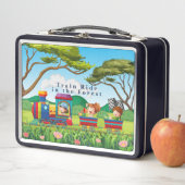 De Cartoon Stijlregelaar in het bos personaliseren (In situ)