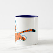 De Cartoon tijger van de klap op de loopbaan Mok (Center)