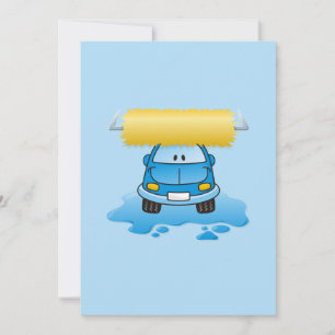 De cartoon van Carwash