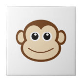 De Cartoon van de aap Tegeltje (Voorkant)