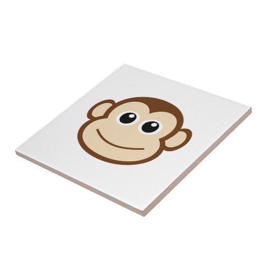 De Cartoon van de aap Tegeltje (Zijkant)