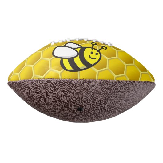 De Cartoon van de honingbij American Football (Gedraaid 270)