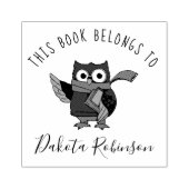 De Cartoon van de klap verkiest douanenaam dit boe Rubberstempel (Afrduk)