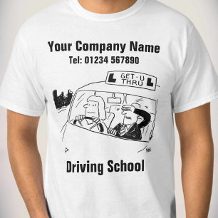De Cartoon van de School om zich aan te passen T-shirt