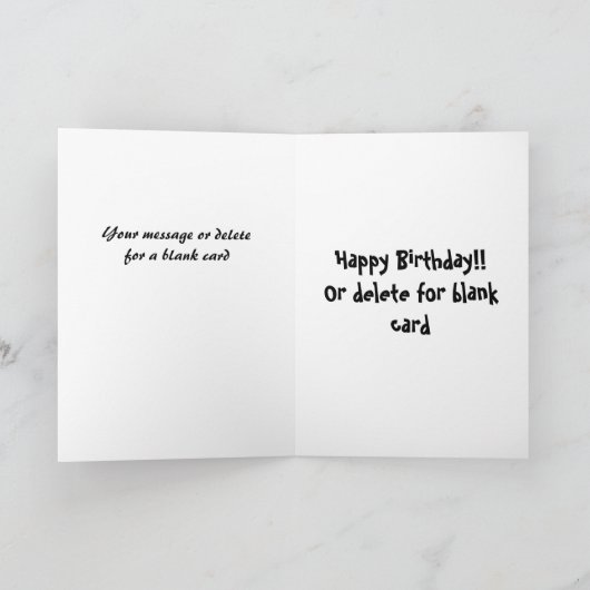 De Cartoon van de Teller van het fortuin Kaart (Binnen)