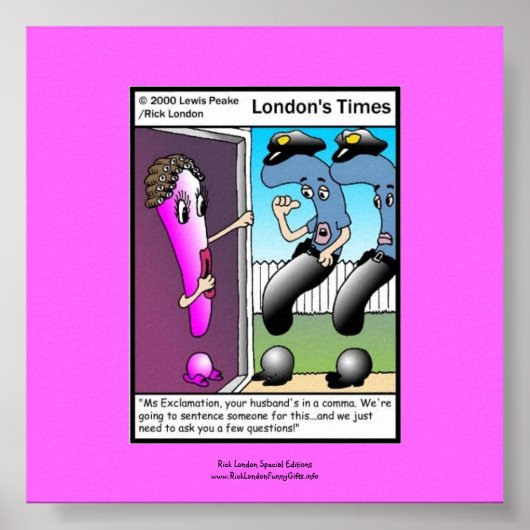 De Cartoon van de vragenpolitie heeft het Poster v (Voorkant)