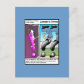 De Cartoon van de Vragenpolitie Real Post Kaarten (Voorkant)